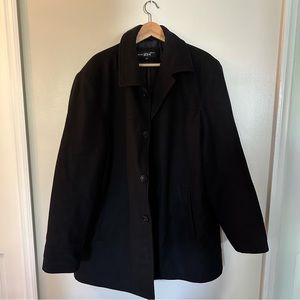 Black Rivet mens peacoat